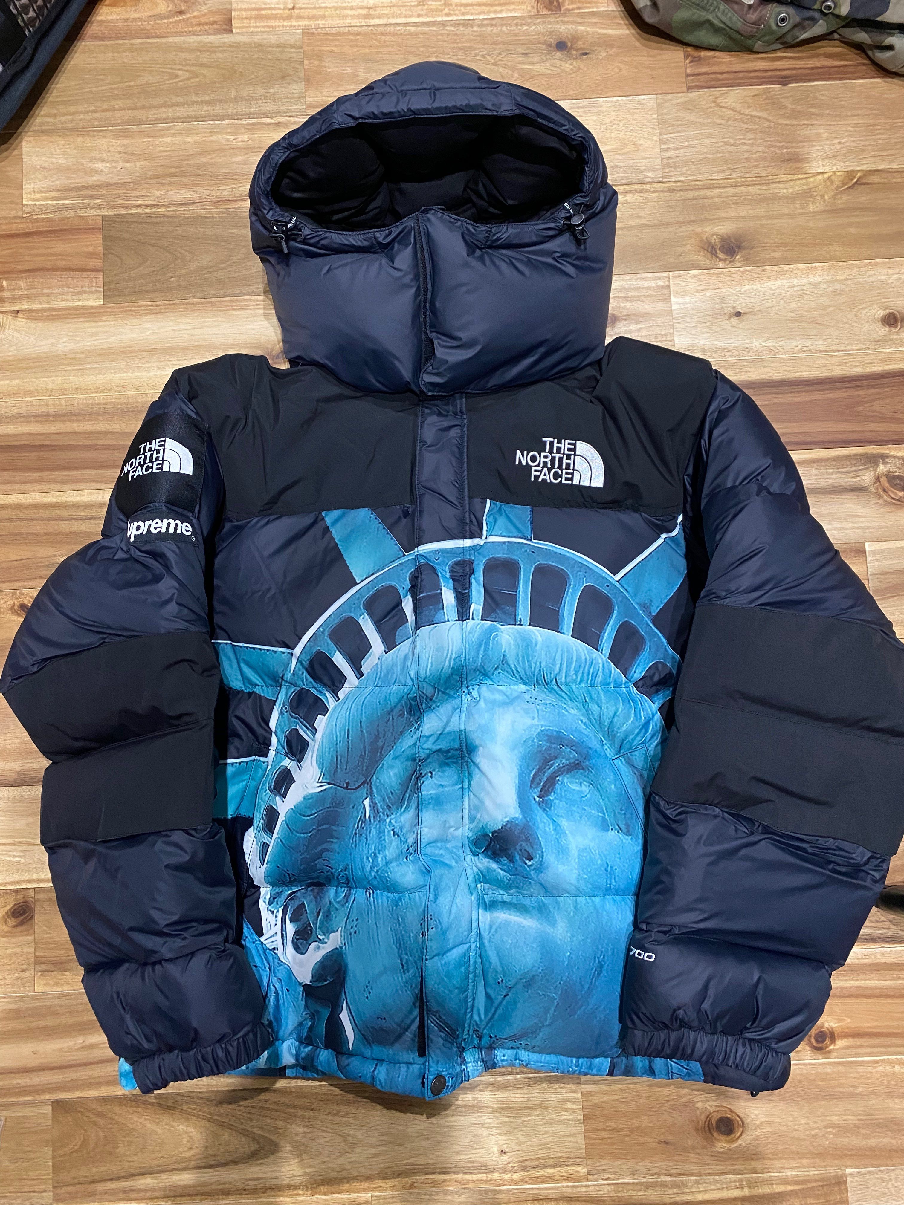 Supreme x The North Face Statue of Liberty Baltoro Jacket "Black"