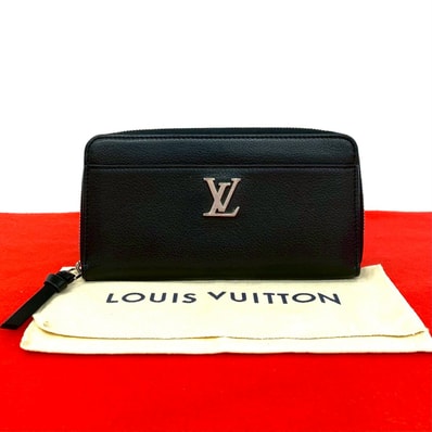LOUIS VUITTON ルイヴィトン ロックミー ジッピーウォレット レザー 長財布 ブラック
44469
