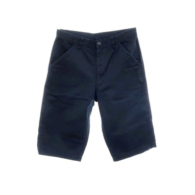 【中古】コムデギャルソンオムプリュス COMME des GARCONS HOMME PLUS 2011年春夏 コットン ショートパンツ ネイビー【サイズXS】【メンズ】