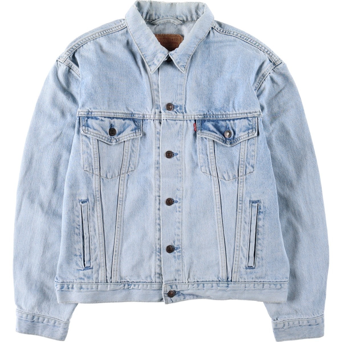 古着 90年代 リーバイス Levi's 70503 0211 ユーロモデル デニムジャケット Gジャン メンズXL相当 ヴィンテージ/eaa671026