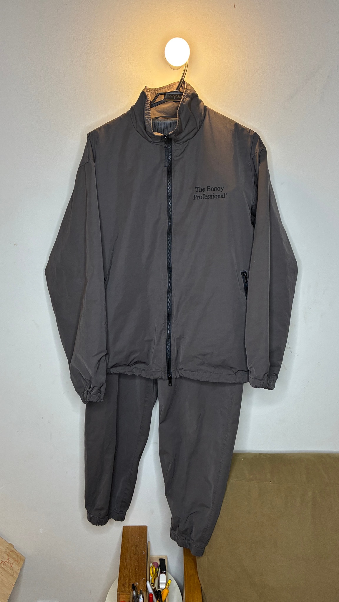 ENNOY Professional CPN Jacket Set Up "Charcoal Gray"