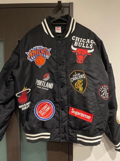 Supreme / Nike®/NBA Teams Warm-Up Jacket "Black"