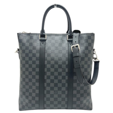 ルイヴィトン LOUIS VUITTON アントン N40000 カバン 2WAY 肩掛け ビジネスバッグ ハンドバッグ トートバッグ ダミエグラフィットキャンバス ノワール ブラック