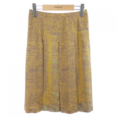 エルメス HERMES L'AIR DE GINZA 2006 sk314 ツイルレーヌ スカート