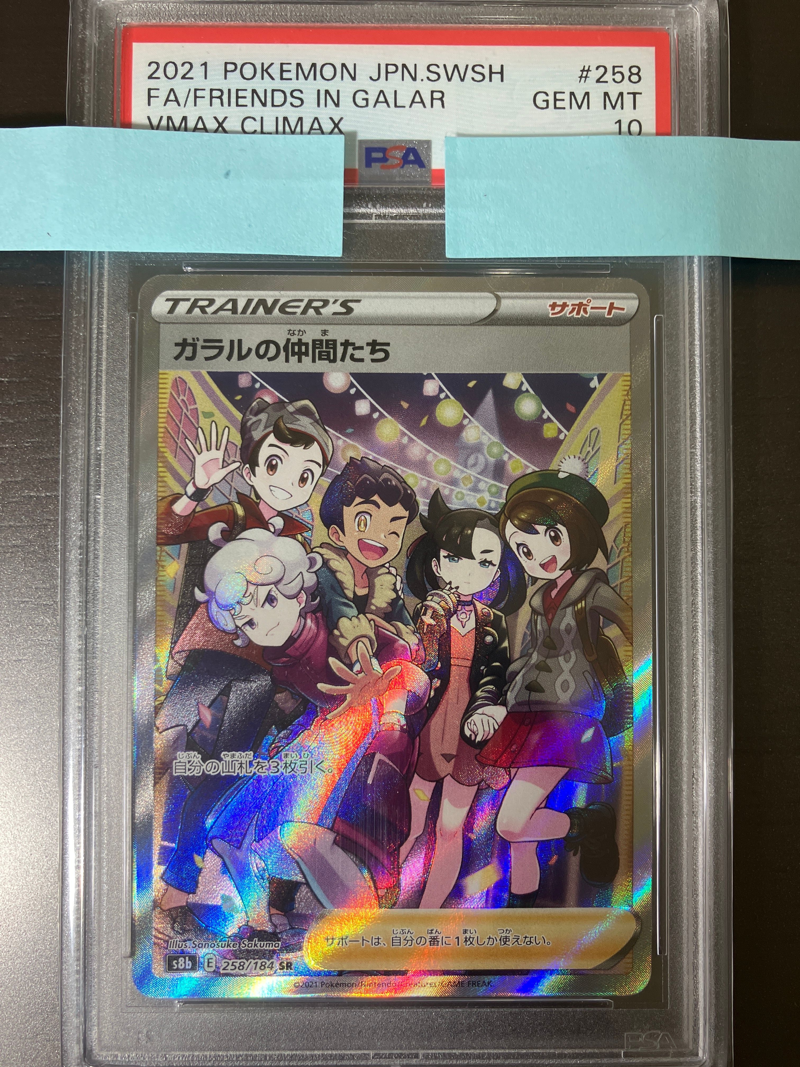 ガラルの仲間たち SR[S8b 258/184](ハイクラスパック「VMAXクライマックス」)