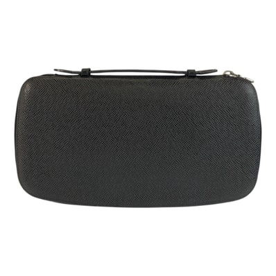 美品 LOUIS VUITTON ルイヴィトン タイガ オーガナイザー アトール ブラック 黒 シルバー金具 レザー 長財布 オーガナイザー 601776 【中古】