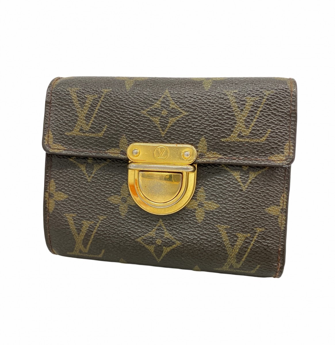 ★SALE【6cd5144】ルイヴィトン 三つ折り財布 モノグラム ポルトフォイユコアラ M58013 ブラウン【中古】レディース