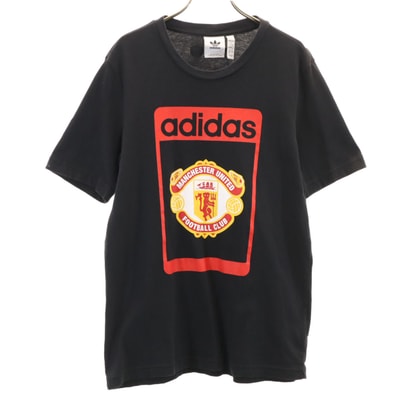adidas Originals アディダスオリジナルス マンチェスター・ユナイテッドOG 半袖 Tシャツ L ブラック