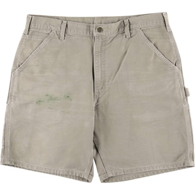 古着 カーハート Carhartt ORIGINAL FIT ダック地ペインターショーツ ショートパンツ USA製 メンズw37相当/eaa576867