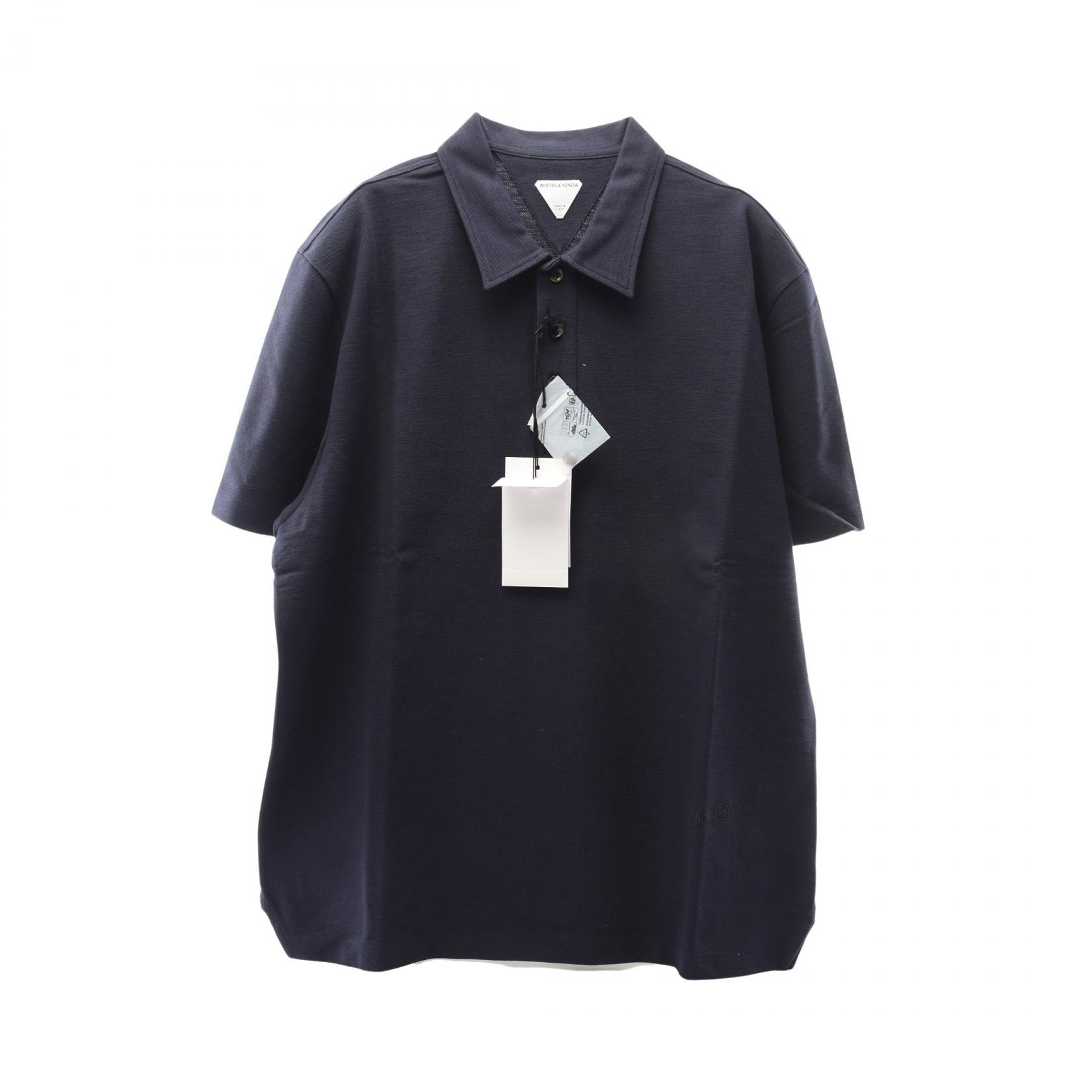 ボッテガヴェネタ BOTTEGA VENETA ポロシャツ 衣料品 トップス コットン メンズ ネイビー系 820677V4Z004157XL 【新品】