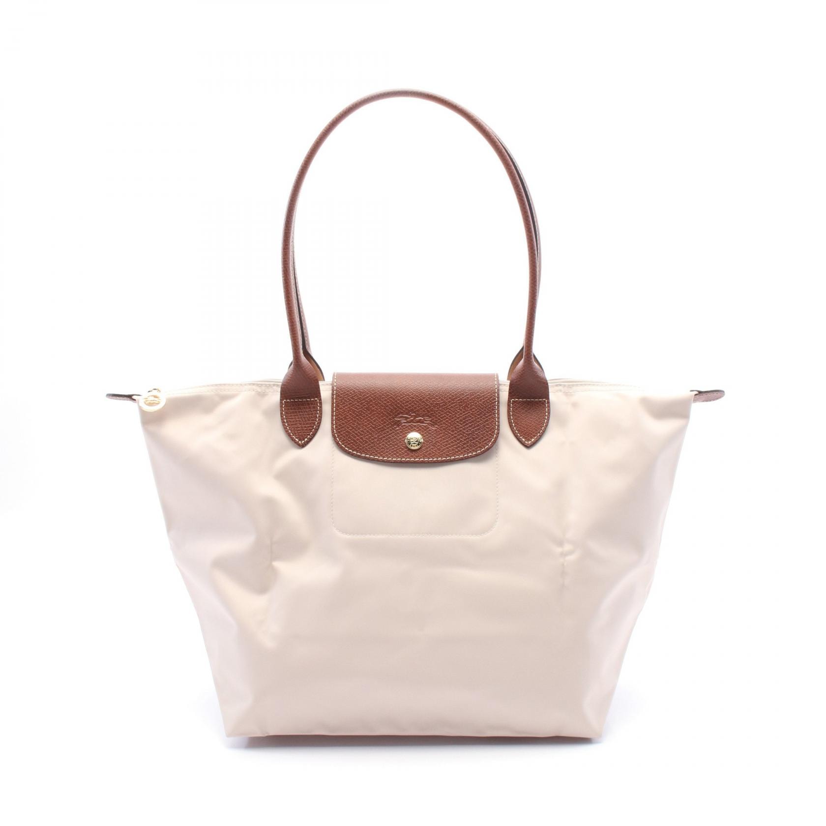 ロンシャン Longchamp ル プリアージュ オリジナル L トートバッグ バッグ キャンバス レザー レディース ベージュ系 / ブラウン系 L1899089P71 【新品】