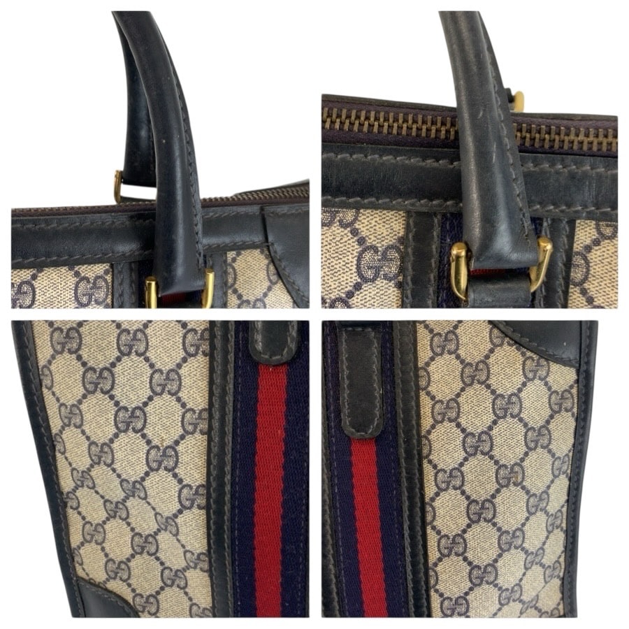 B (目立った傷や汚れなし)】GUCCI グッチ ヴィンテージ シェリーライン