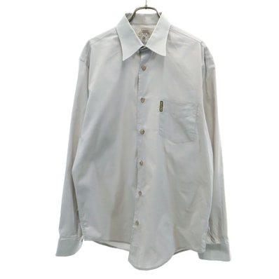 ARMANI JEANS アルマーニジーンズ イタリア製 長袖 シャツ L グレー系