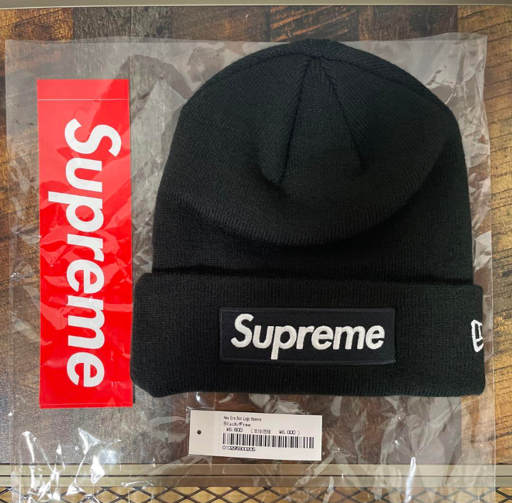 Supreme New Era Box Logo Beanie "Black" (24FW)