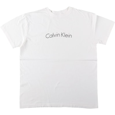 古着 90年代 カルバンクライン Calvin klein 半袖 ロゴTシャツ USA製 メンズL相当 ヴィンテージ/eaa661071