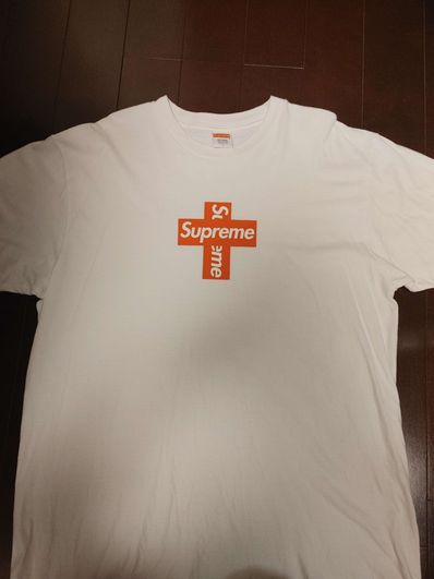 Supreme Cross Box Logo Tee "White"