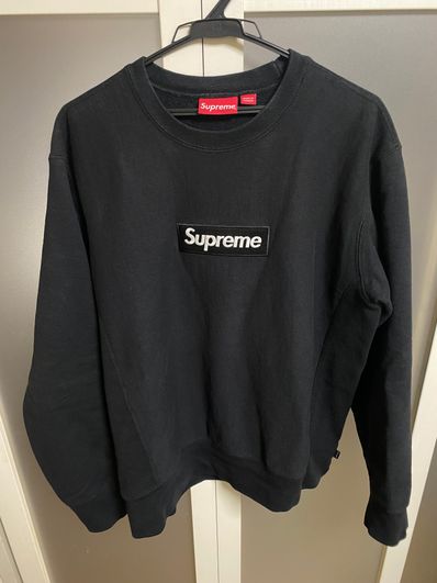 Supreme Box Logo Crewneck Sweatshirt "Black" (18FW)
