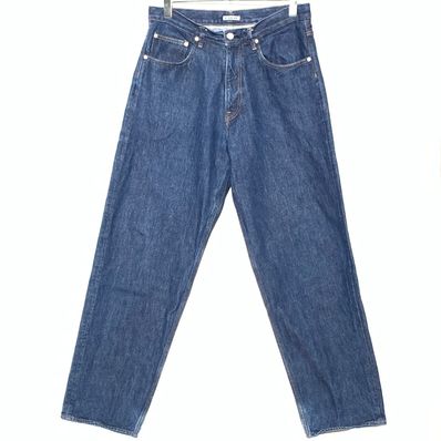 AURALEE Hard Twist Denim Wide Pants "Indigo"