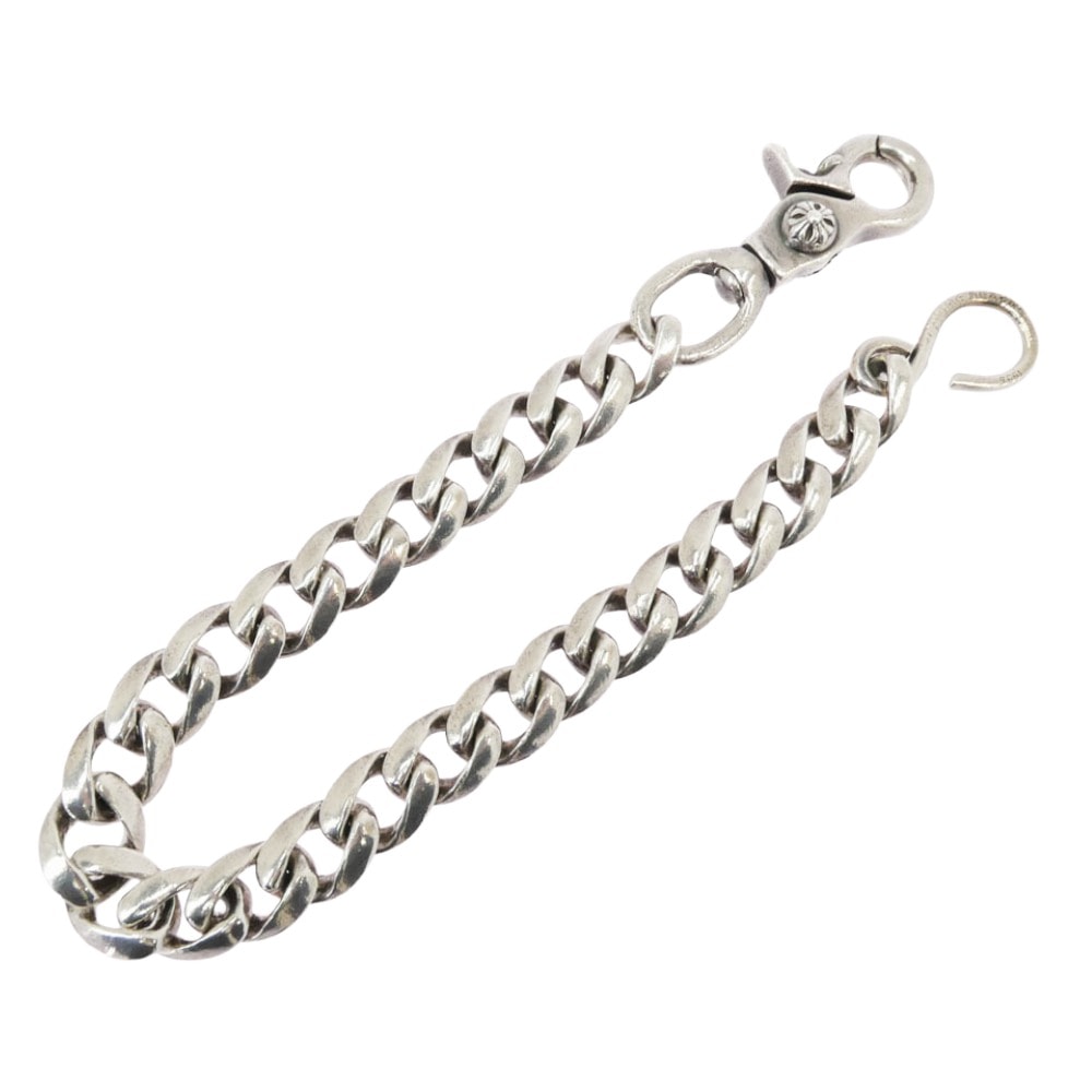 Chrome Hearts Classic Short S 1 Clip Wallet Chain "Silver"