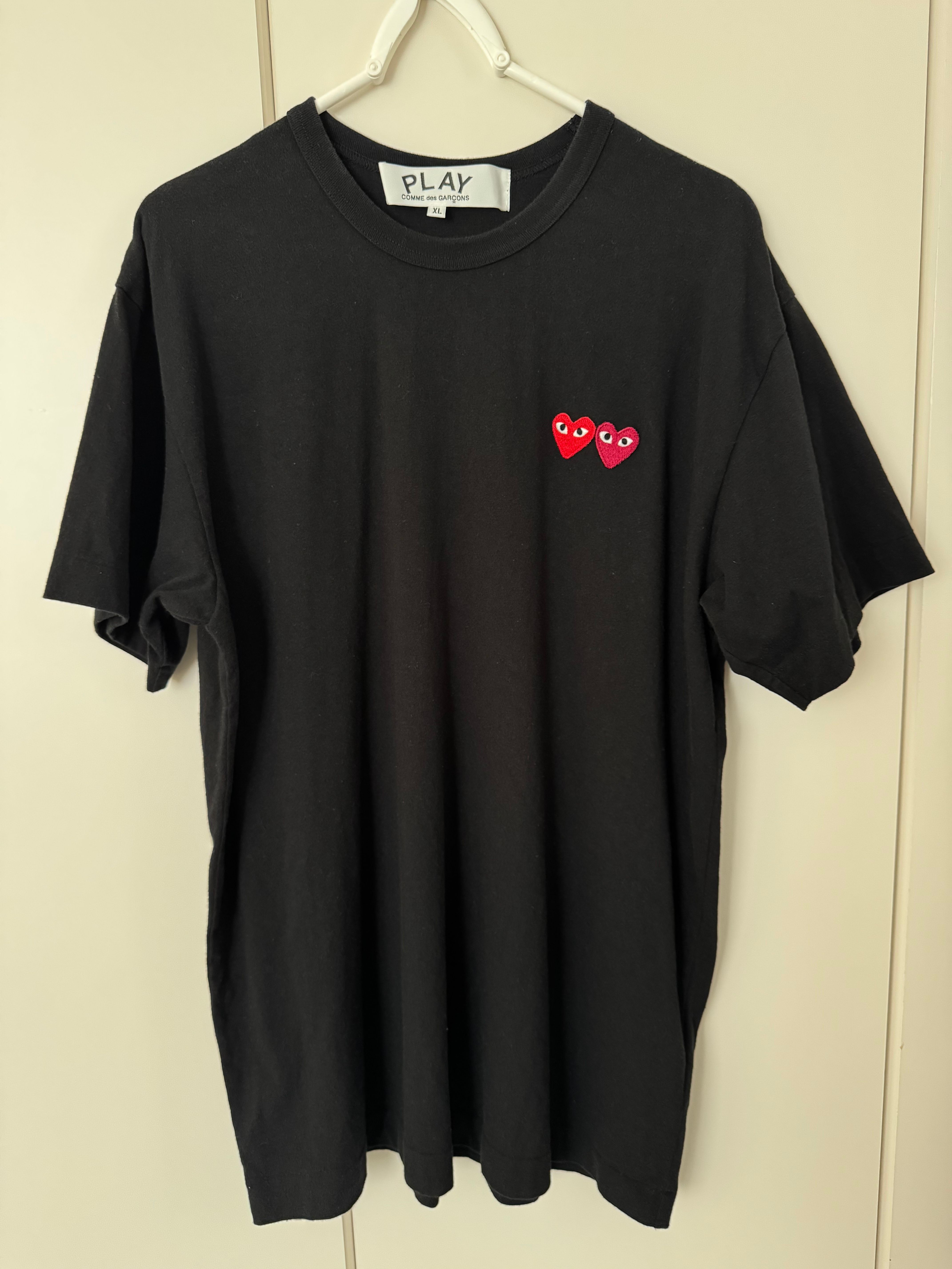 COMME des GARCONS PLAY CDG AX-T226-051 "Black"