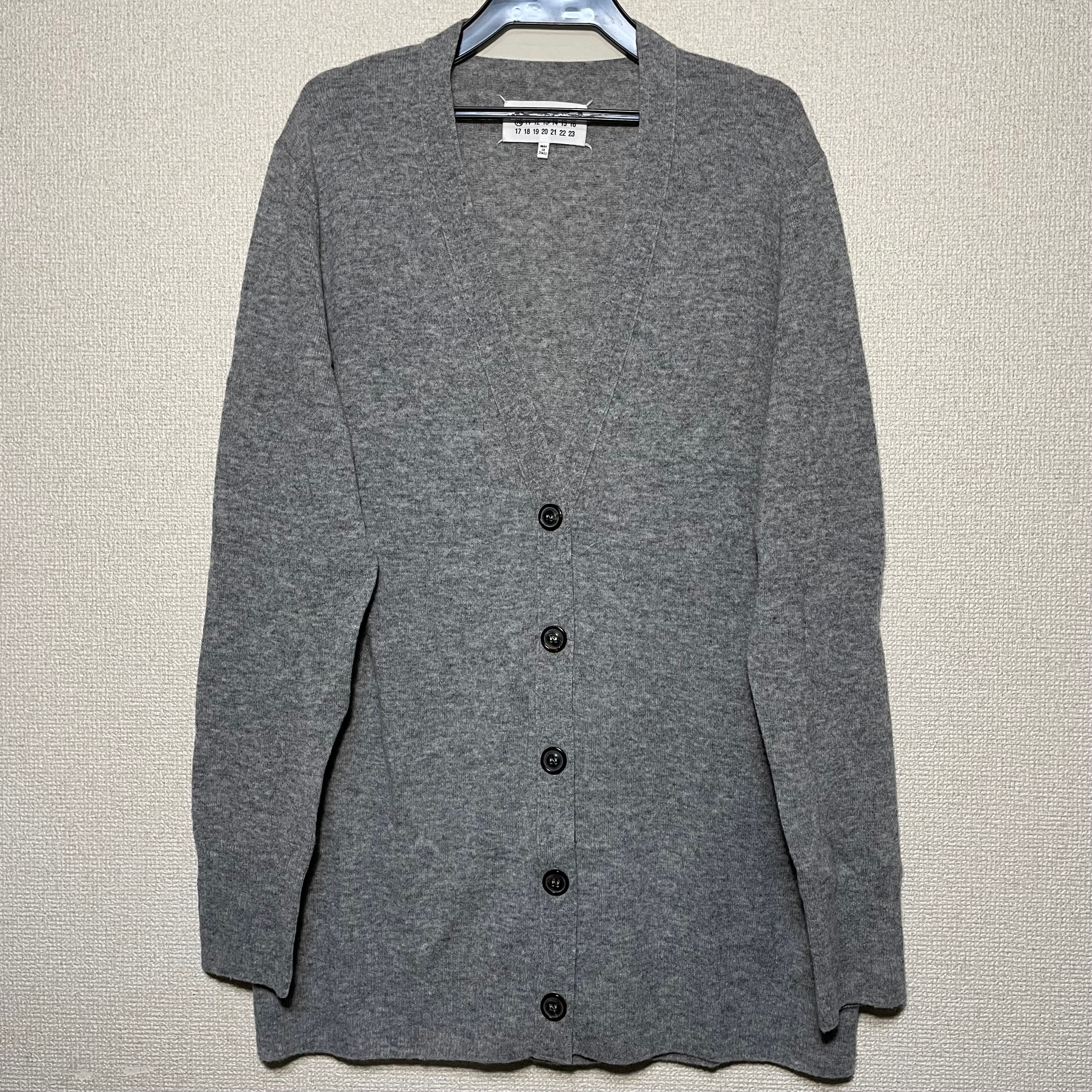 Maison Margiela Women's Lambswool Cardigan "Grey"