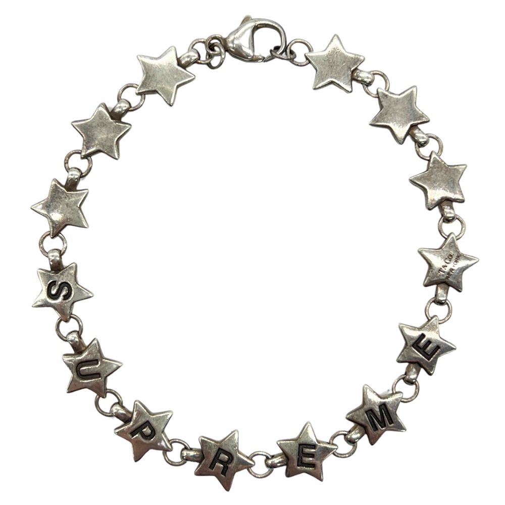 SUPREME シュプリーム Tiffany ティファニー Star Bracelet シルバー スター ブレスレット 54565