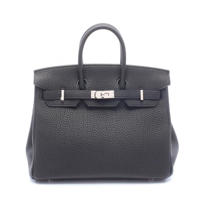 エルメス HERMES バーキン25 ハンドバッグ バッグ トゴ トゴ W刻印(2024年製造) レディース ブラック系 【中古】