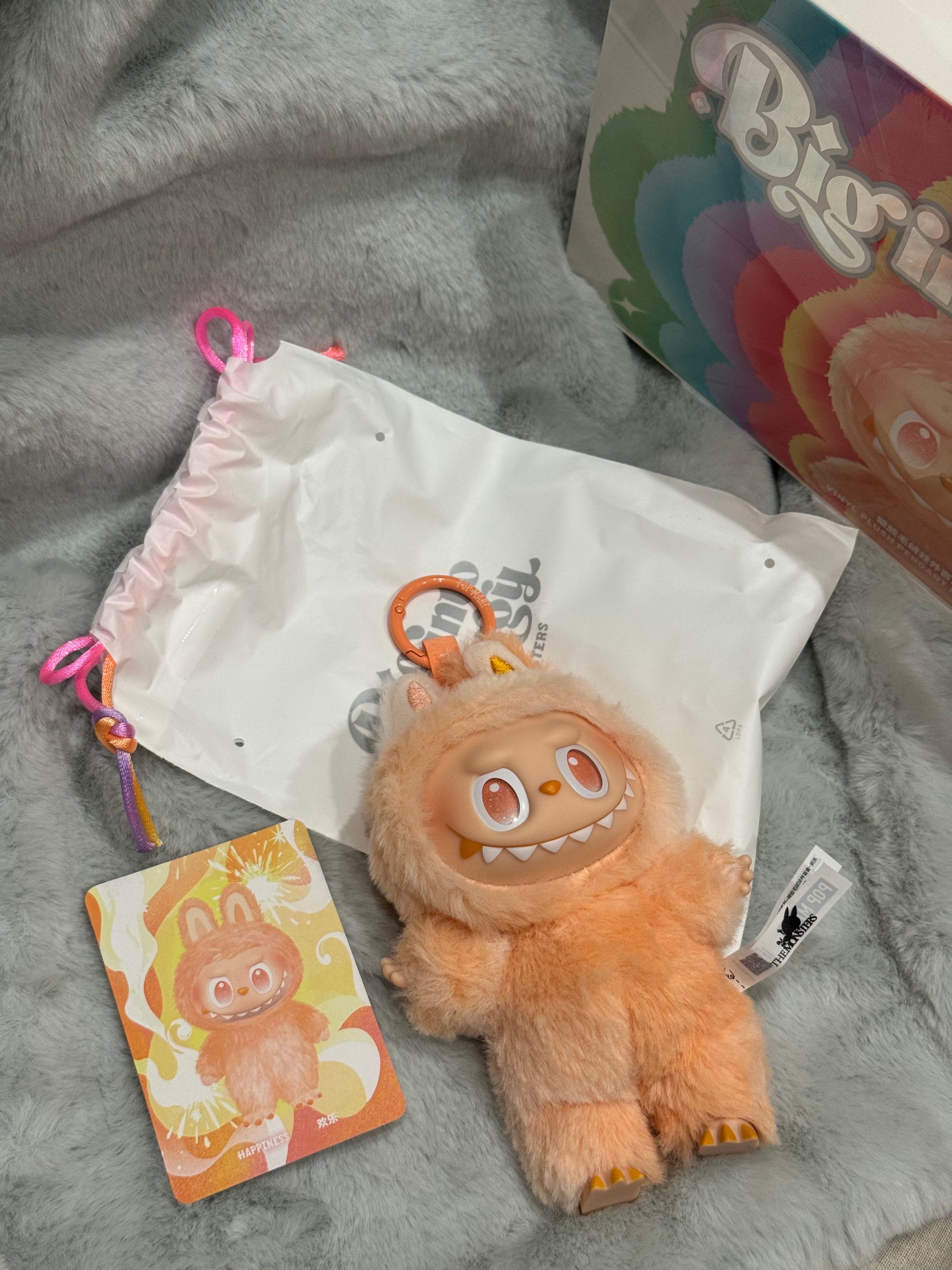 POP MART THE MONSTERS (LABUBU) Big into Energy Series Plush Pendant HAPPINESS