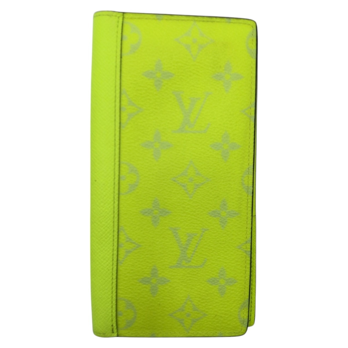 LOUIS VUITTON ルイヴィトン タイガラマ ポルトフォイユ ブラザNM イエロー PVC 長財布 ロングウォレット 506661 【中古】