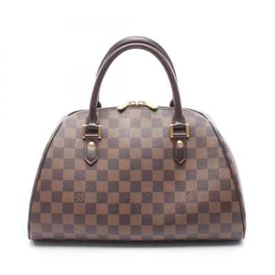 ルイ・ヴィトン LOUIS VUITTON リベラMM ハンドバッグ バッグ PVCコーティングキャンバス レザー ダミエ エベヌ レディース ブラウン系 N41434 【中古】