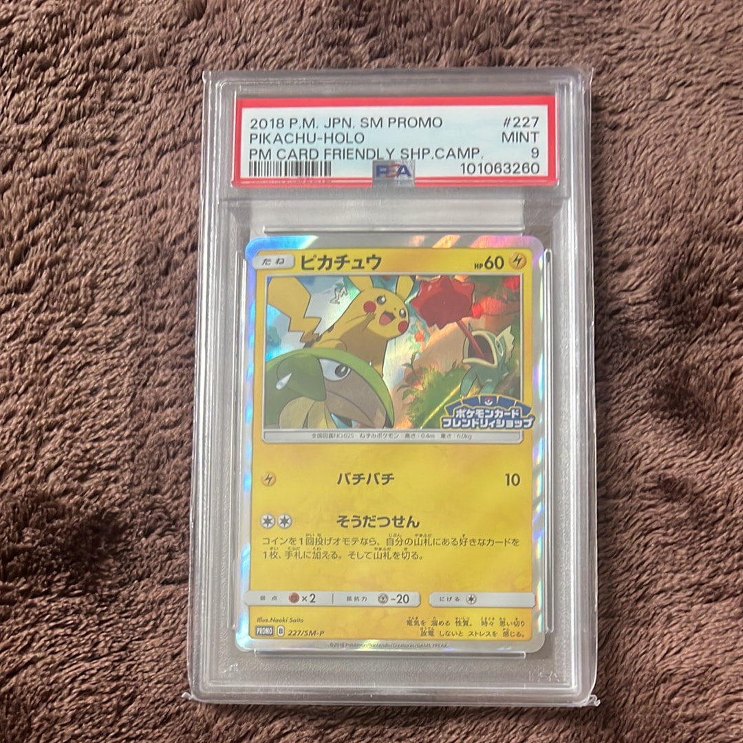 ピカチュウ P [SM-P 227](プロモーションカード「ポケモンカードフレンドリィショップ限定キャンペーン」)