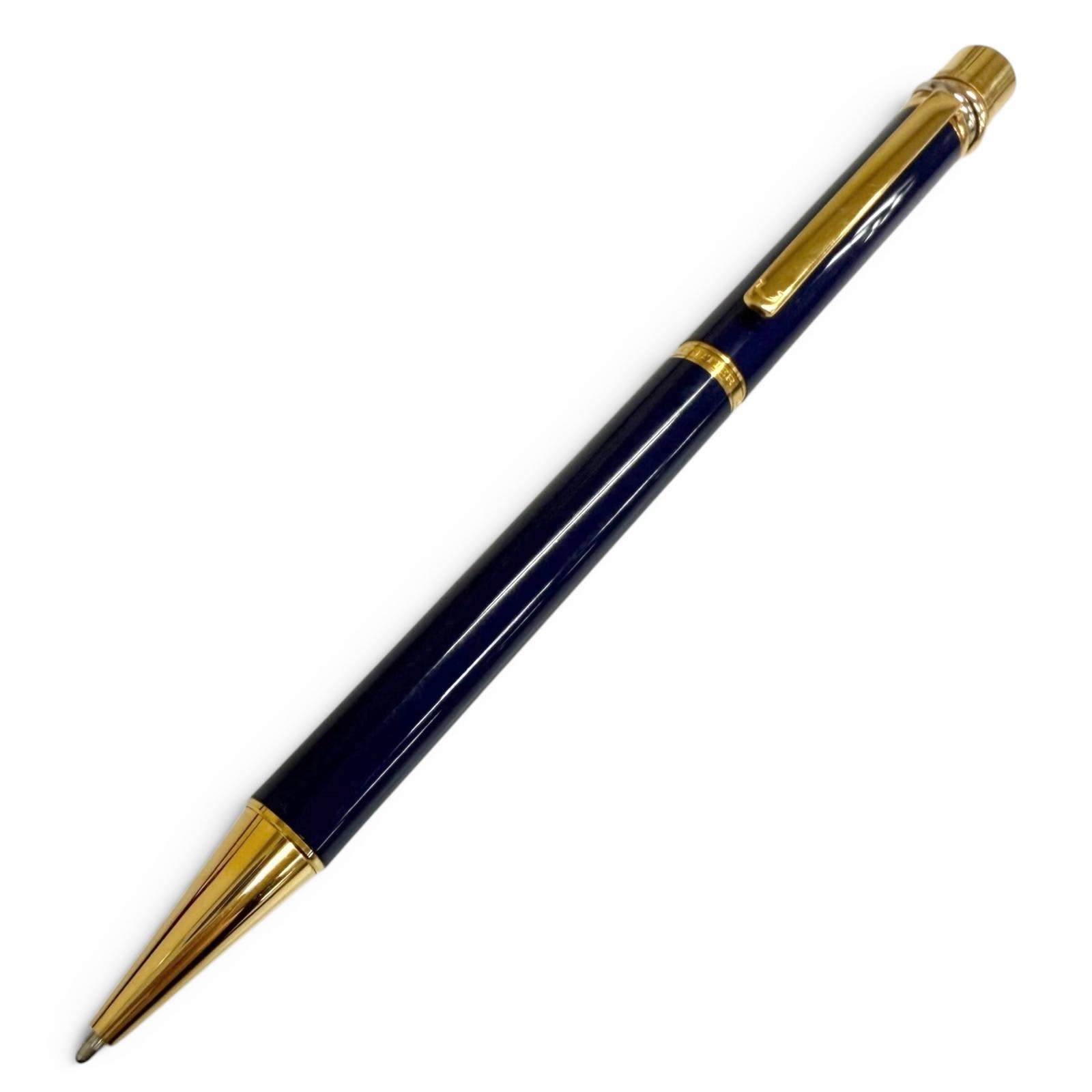 美品 カルティエ ボールペン ネイビー メンズ