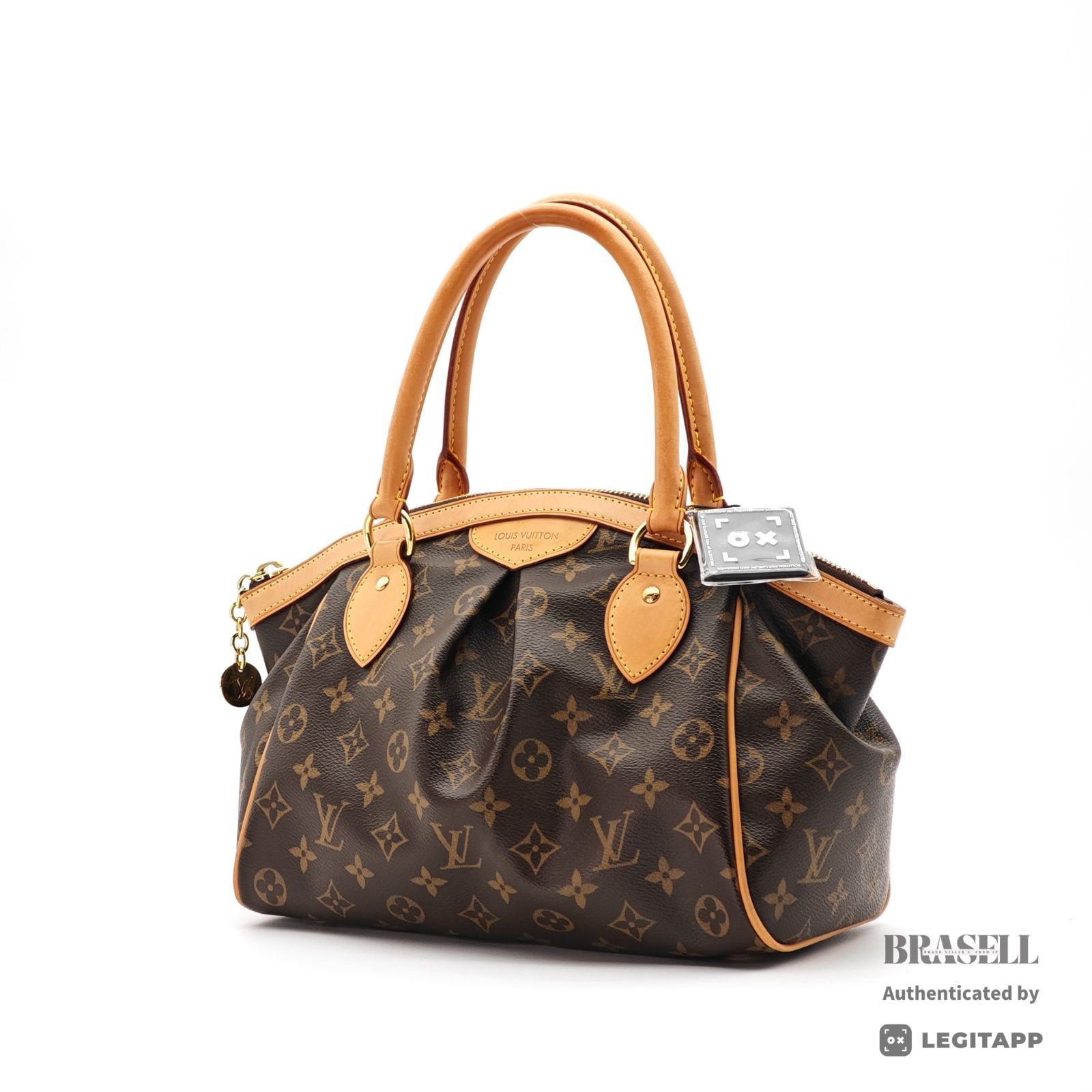 LOUIS VUITTON ルイ・ヴィトン ティヴォリPM Monogram ティヴォリPM M40143 AR2089 ハンドバッグ Monogram Canvas Brown レディース