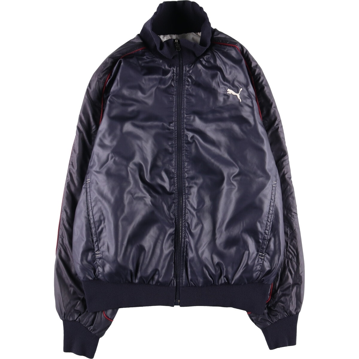 古着 プーマ PUMA リップストップ リバーシブル 中綿ジャケット パファージャケット メンズL相当/eaa572059