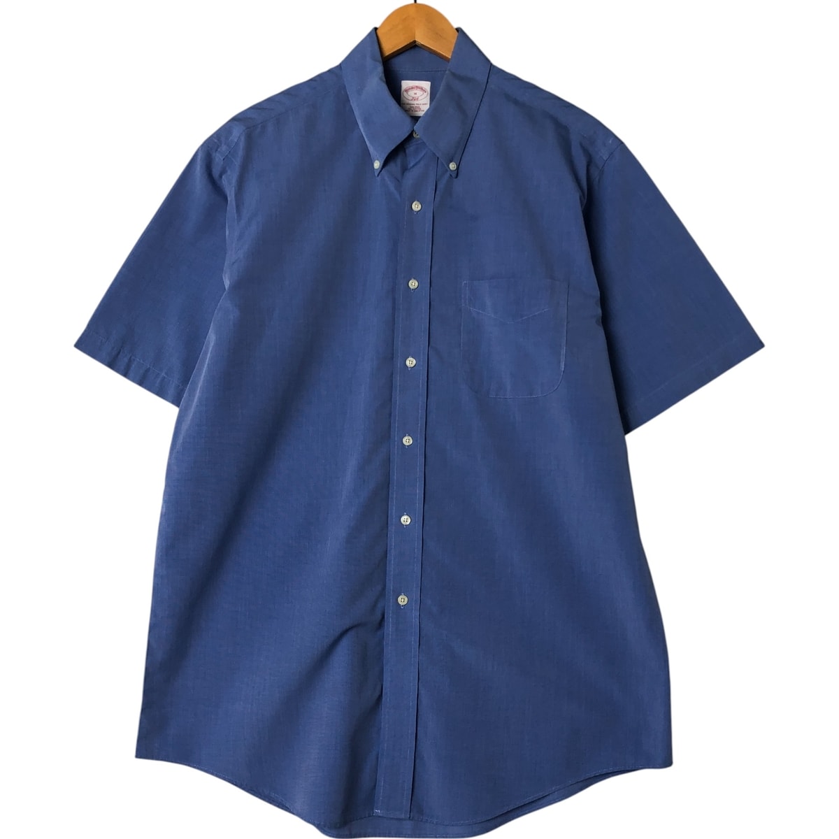古着 ブルックスブラザーズ Brooks Brothers 346 半袖 ボタンダウンシャツ メンズL相当/eaa554462