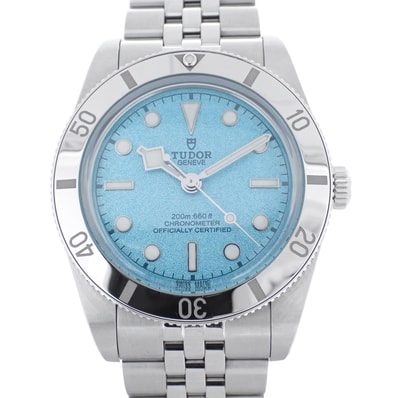 未使用 展示品 TUDOR チューダー ブラックベイ54 ラグーンブルー 79000 メンズ 腕時計