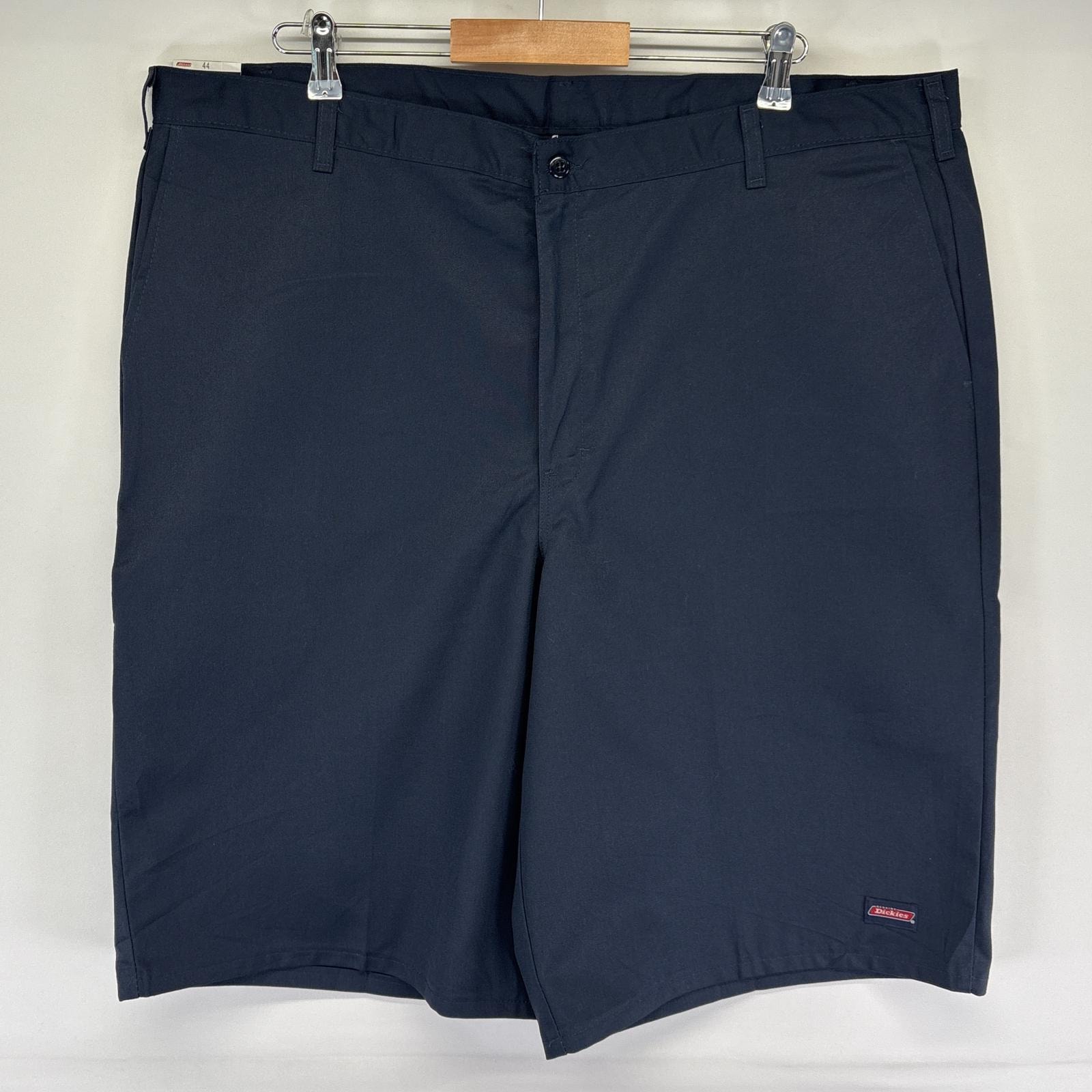 古着 美品 ディッキーズ Dickies ショートパンツ タグ付き デッドストック ハーフパンツ ワンポイントロゴ w44 ネイビー メンズ