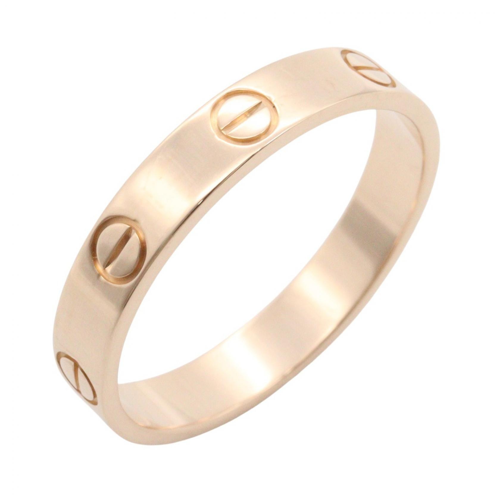 カルティエ CARTIER ミニラブリング リング・指輪 ジュエリー K18PG(ピンクゴールド) メンズ レディース ゴールド系 B4085200 【中古】