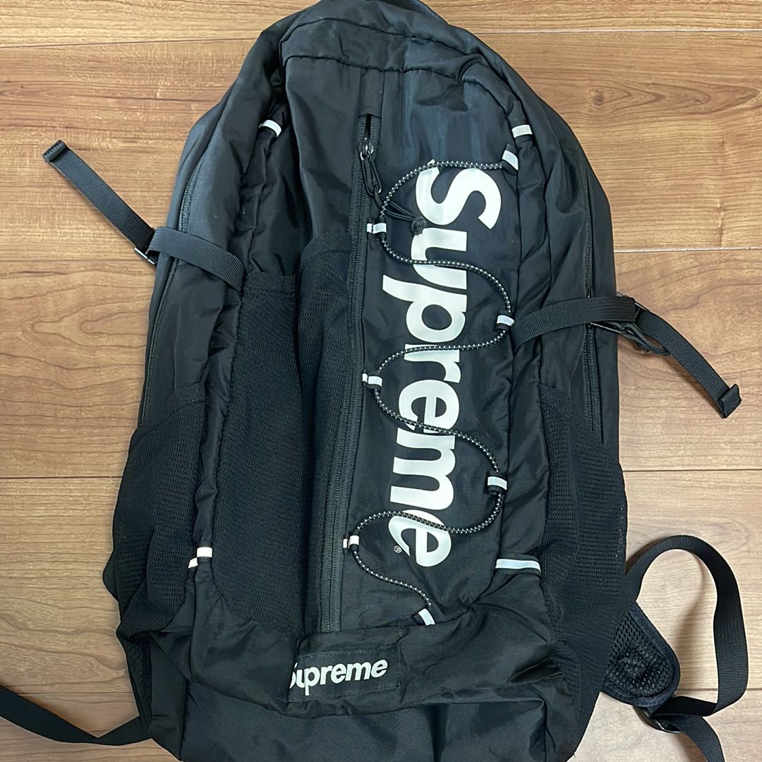 Supreme 2017SS Backpack "Black"