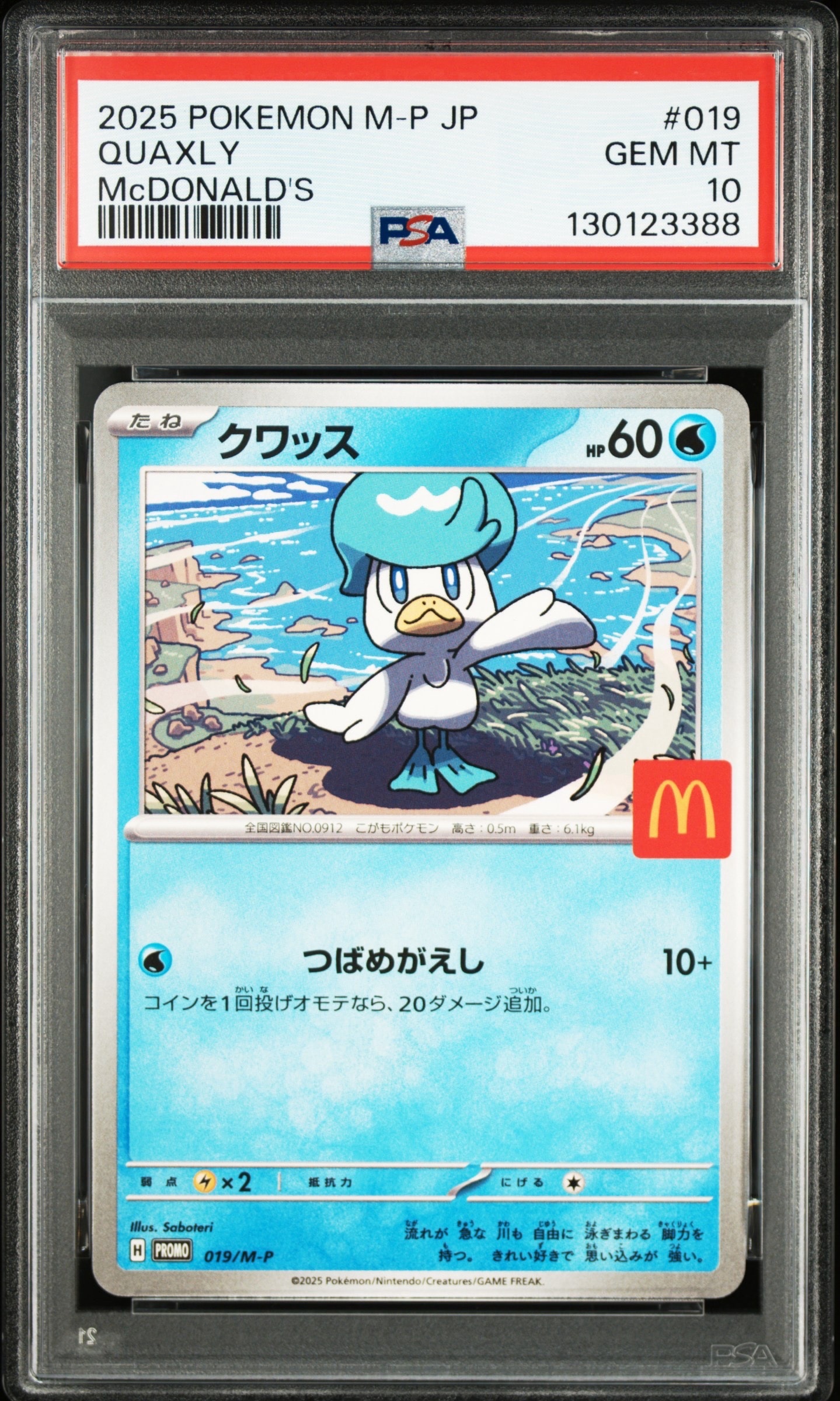 クワッス P [M-P 019](プロモカードパック「マクドナルド ハッピーセット2025」)