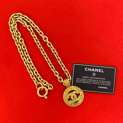 CHANEL シャネル ココマーク GP ネックレス ゴールド
82445
