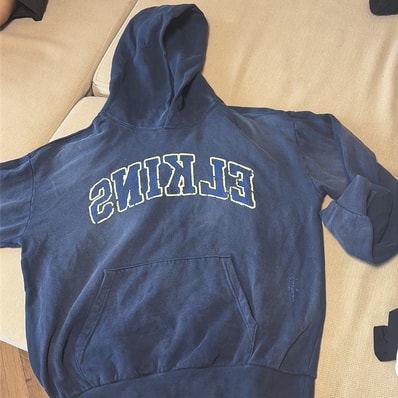 Travis Scott Cactus Jack Elkins Hoodie "Dark Navy"