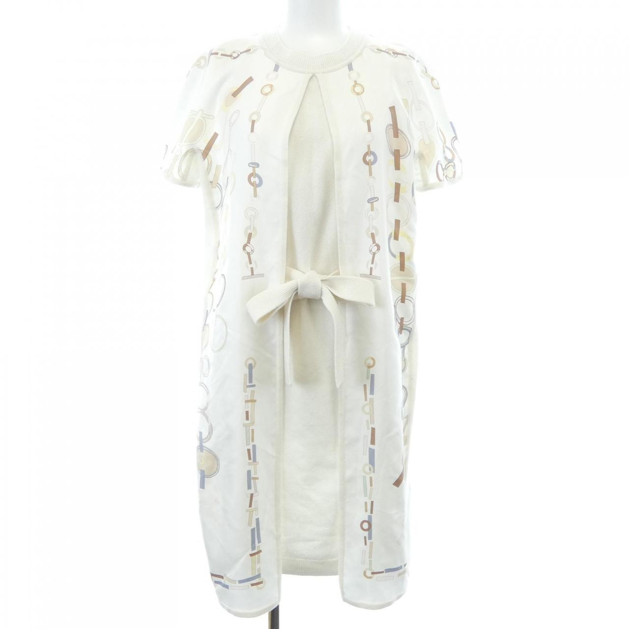 エルメス HERMES DO RE BOULCES 3H2838D4 ツイルレーヌ ワンピース