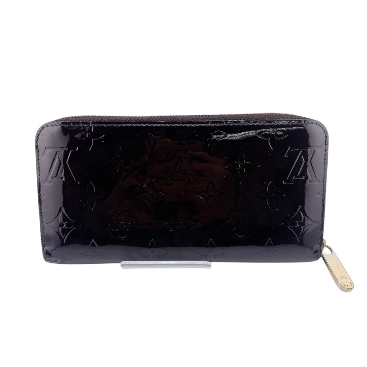 ルイヴィトン LOUIS VUITTON ジッピーウォレット M93522 モノグラムヴェルニ 長財布
