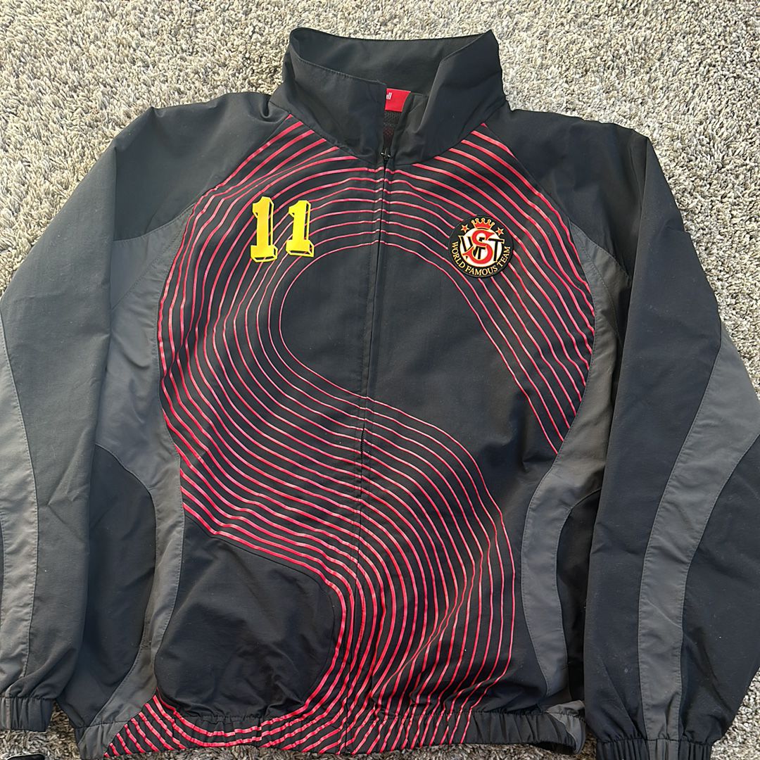 Supreme S Logo Track Jacket "Black"