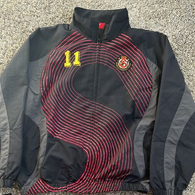 Supreme S Logo Track Jacket "Black"