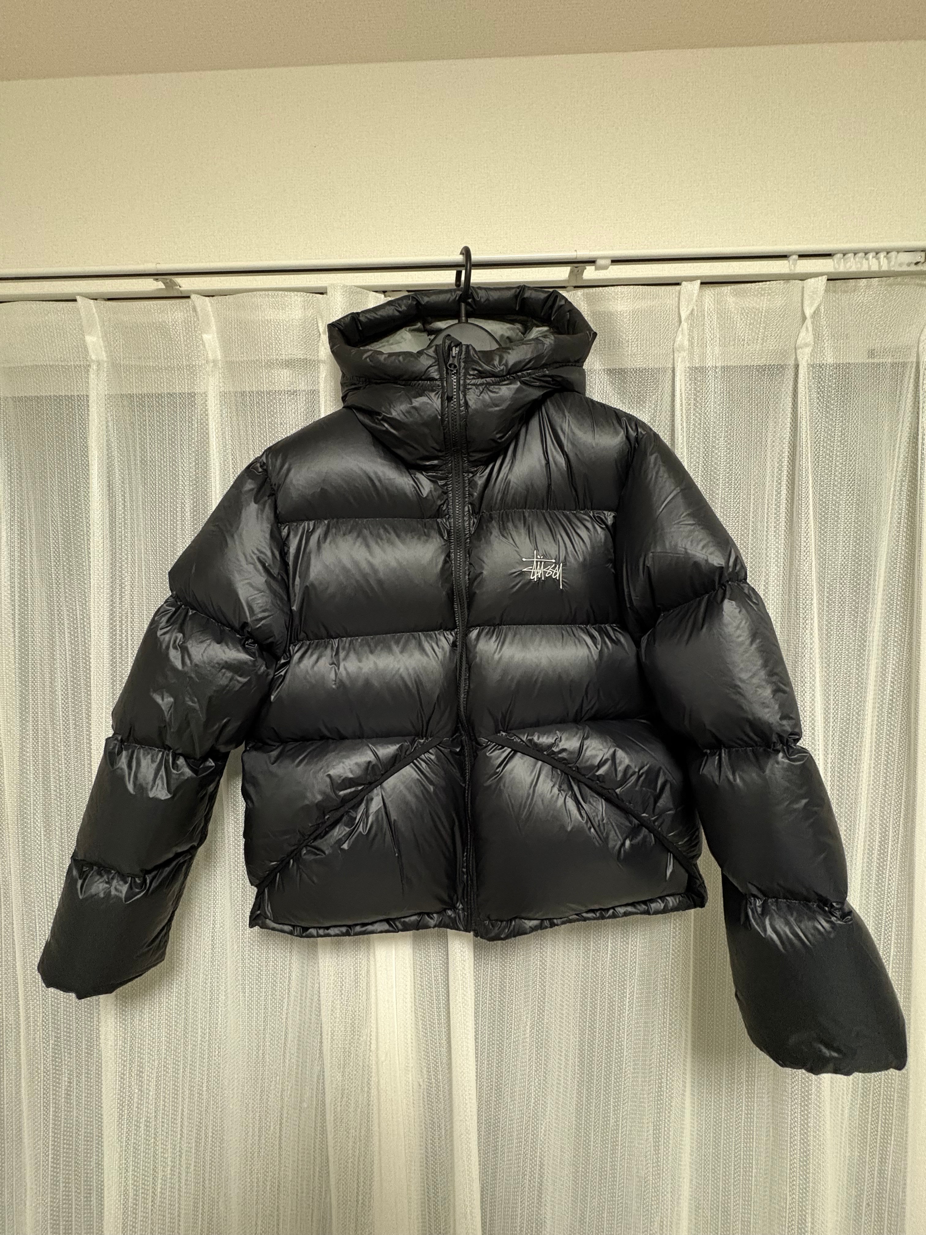 Stussy Down Parka Micro Ripstop "Phantom Black"