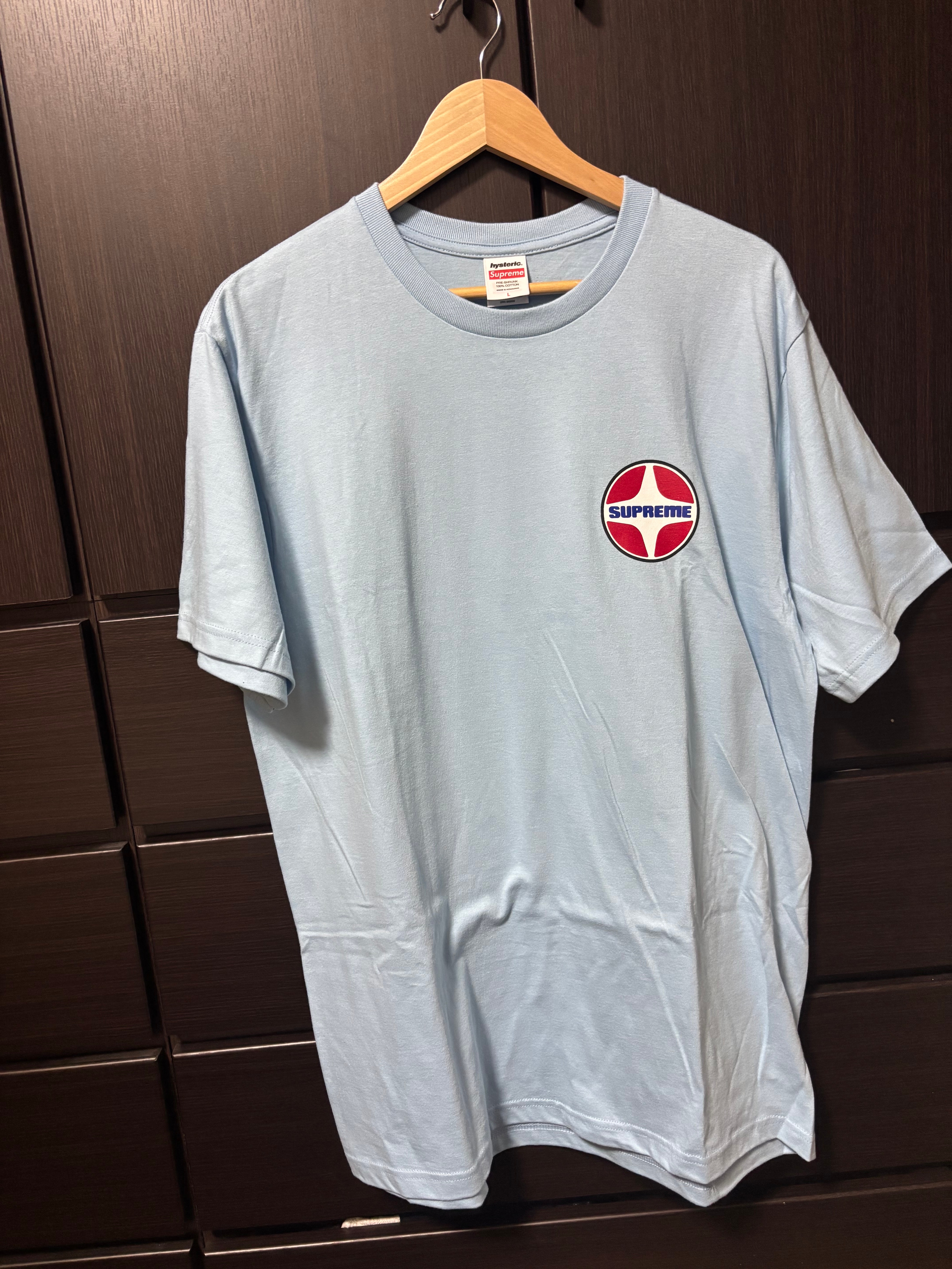 Supreme x HYSTERIC GLAMOUR Pin Up Tee "Powder Blue"
