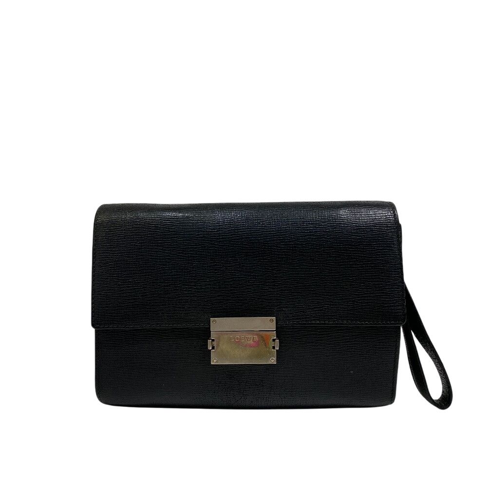 ロエベ LOEWE セカンドバッグ クラッチバッグ ブラック