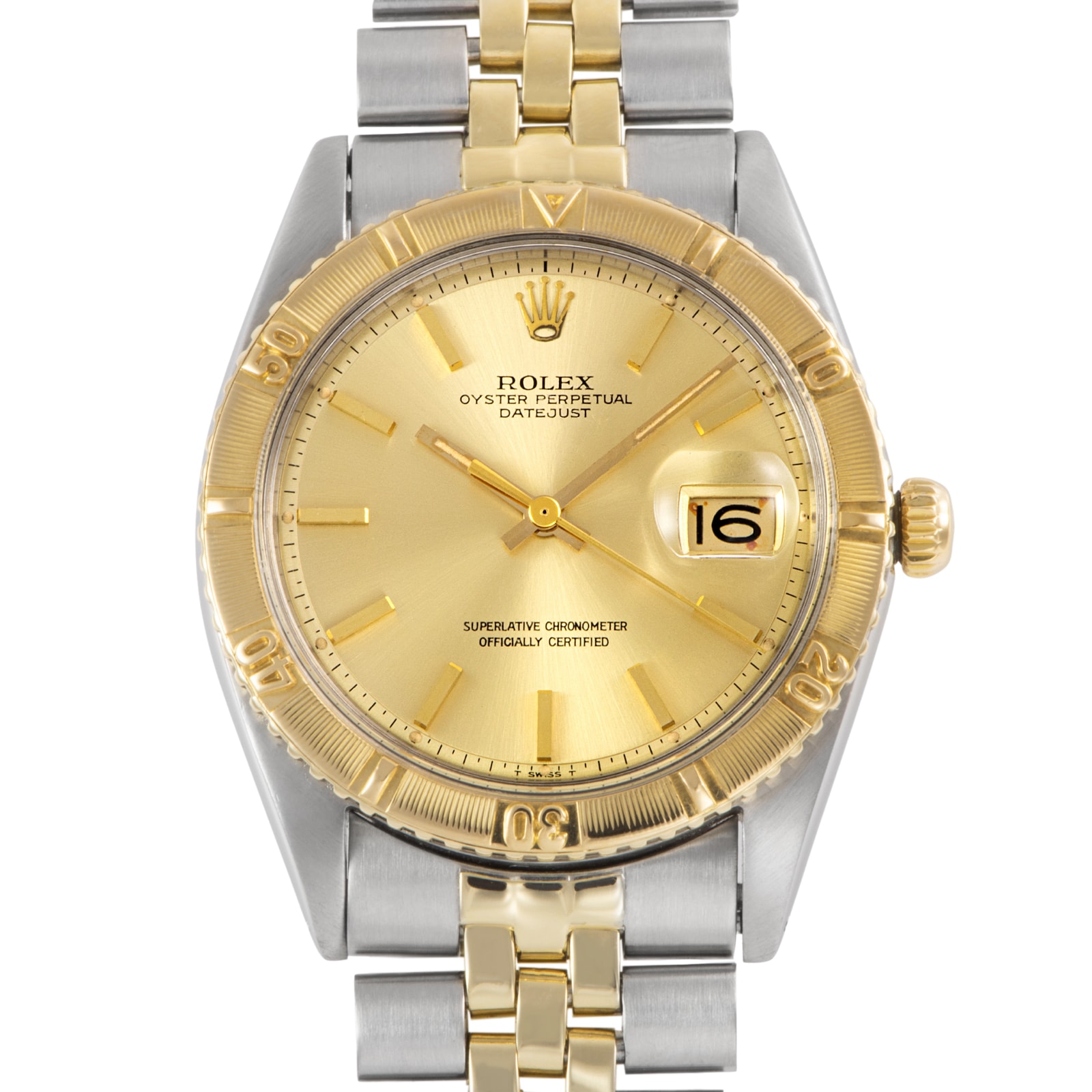 ROLEX ロレックス デイトジャスト サンダーバード 1625 1969年製 SS/YG【中古】